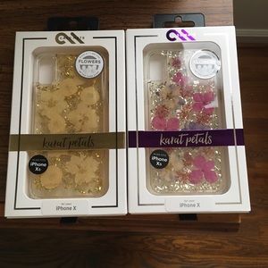 2 iPhone X/XS Casemate 🌸 Cases
